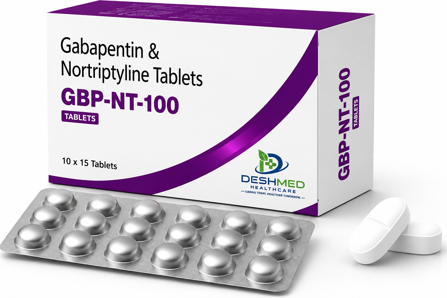GBP-NT-100 gabapentin and nortriptyline tablets